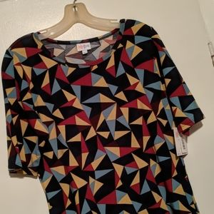 LuLaRoe Geometric Julia Dress. Size Large. NWT.